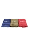 thumbnail image 3 of Set of 6 Makeup Remover washcloth. Turkish Cotton Perfect for Makeup Bag! 13x13 inches - Navy Blue, 3 of 3