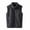 Dark Gray, variant on Big Kids Stand Collar Fleece Vest with Pockets Warm Outerwear Winter Layer Size 14