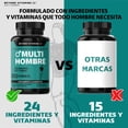 thumbnail image 5 of Kit Multivitaminico para Hombres con 24 Ingredientes y Vitaminas Suplemento Alimenticio Beyond Vitamins  - 120 Cápsulas Beyond Vitamins Mulitivitaminico para Hombre Vitaminas en Cápsulas, 5 of 5