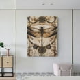 thumbnail image 6 of Xecao Vintage Dragonfly Artwork for Ready-to-Hang Canvas Art 12x16 Inches - Waterproof HD Print Solid Wood Frame for Gifting,Vertical, 6 of 8