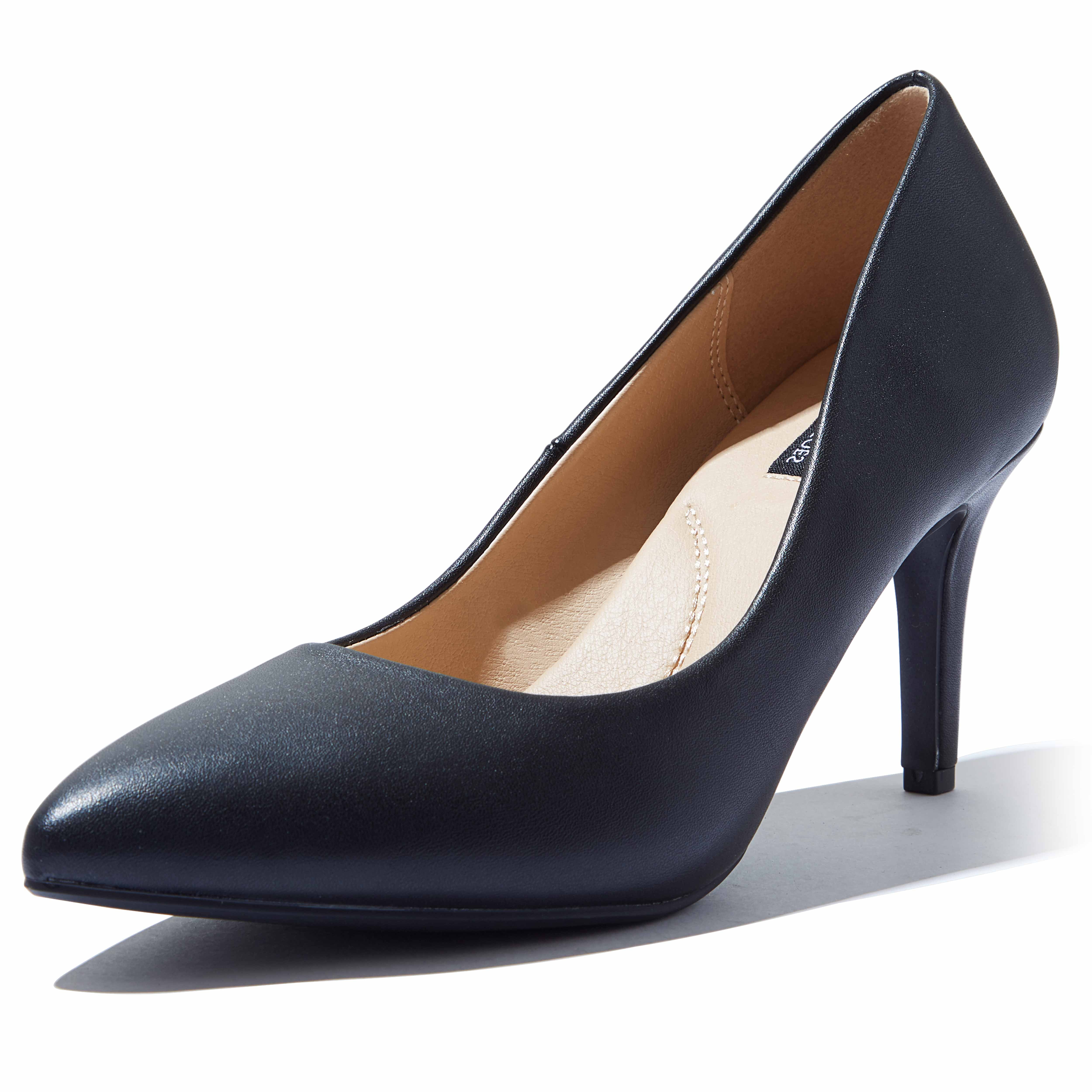 wide width 2 inch heels