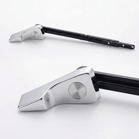 Palanca de descarga para inodoro HIGHCRAFT cromada, montaje lateral ajustable