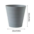 thumbnail image 2 of Tahtuvzn School Storage & Organization Small Plastic Garbage Trash Can Bins for Office Bathroom Bedroom Wastebasket Containers Trashcan Home Decor, 2 of 4