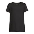 thumbnail image 3 of Athletic Works Girls Short Sleeve Active Cutout Tee, Sizes 4-18 & Plus, 3 of 5
