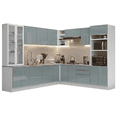 thumbnail image 1 of Cocina Integral Con Armario De Vidrio Madesa Lux 566cm BG 01, 1 of 5