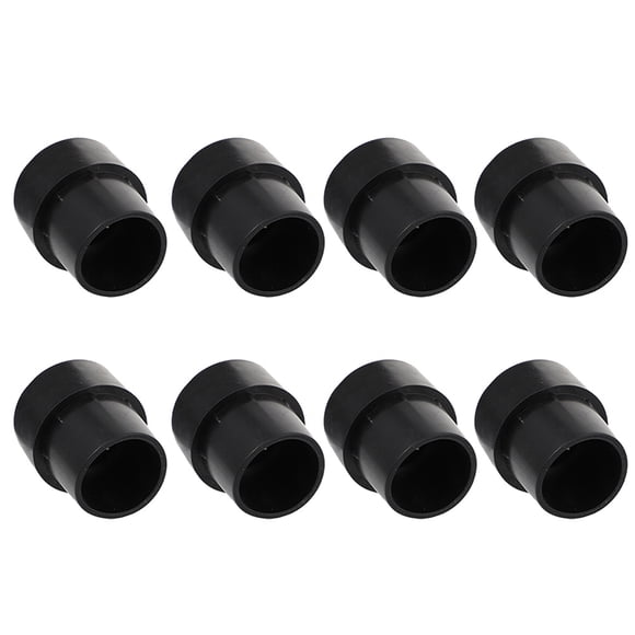 EeaseMX Juego de 8 fundas antideslizantes para patas de trampolín (negras)