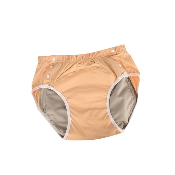 Cobertor de incontinencia cómodo tipo calzoncillo para mujeres y hombres mayores M
