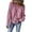 Pink, variant on Women's Sweatshirts Solid Color off the Shoulder Long Sleeve Pullover Tops Fashion Ruffle Trim Sweatshirts