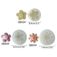 thumbnail image 5 of Giaone Silicone Baking Mold 3D DIY Flower-shaped Soap Mould Sugar Chocolate Cutter, 5 of 12