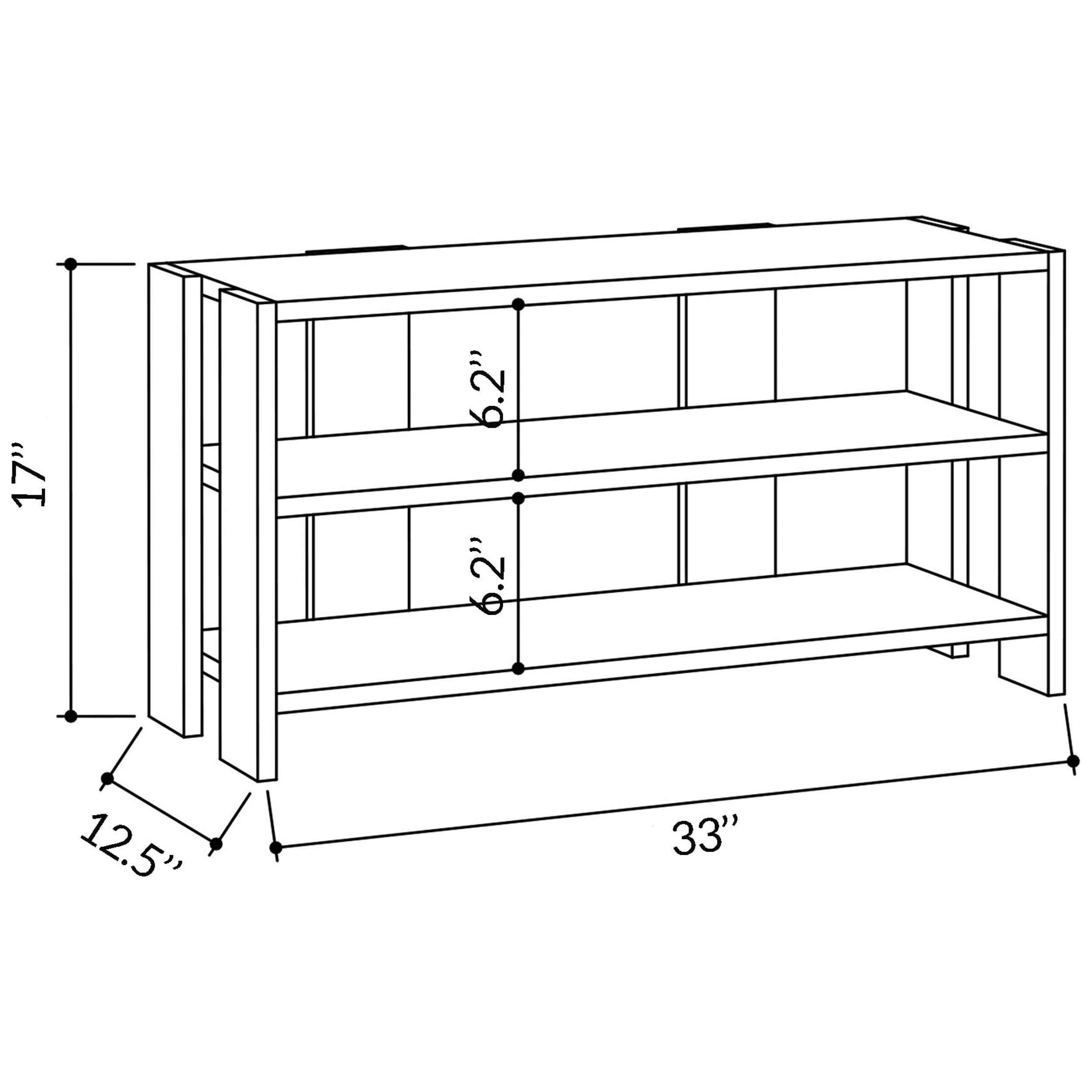 Ada Home Decor Furniture 2 Tier 8 Pair White Rannoch Modern Shoe Rack