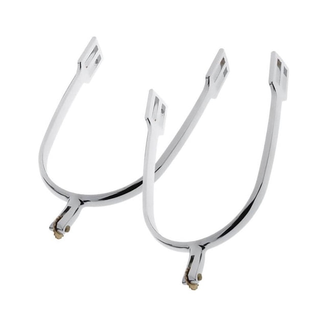 1 Pair Zinc Alloy Horse Spurs Equestrian Riding Spurs Spurs Horse Riding Spurs for Men Silver