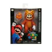 Super Mario Bros Movie Tanooki Mario 5 Inch Action Figure with Tanooki Leaf Accessory