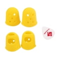 thumbnail image 4 of 4 Piezas Guitar Finger Finger Pick Silicona Finger Guards Para Principiantes S, 4 of 9