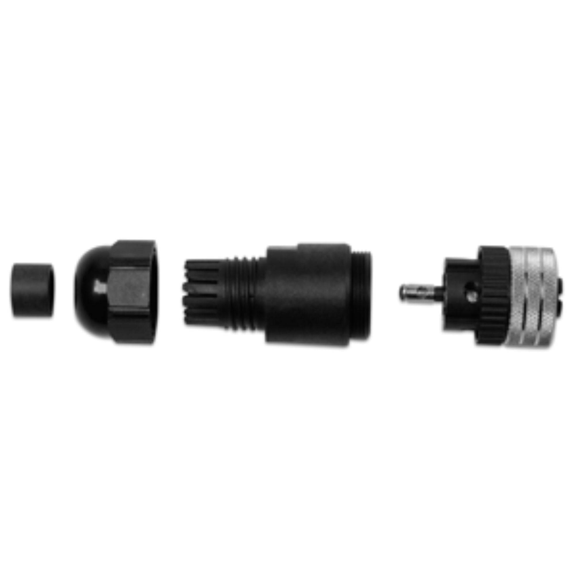 1" Black and Metallic Silver Outdoor Accessories Garmin NMEA 2000