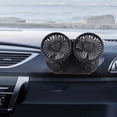 thumbnail image 4 of DAMIFU Auto Fan Usb Electric Car Circulator For 360 Degree Adjustable Car Fan Low Noise, 4 of 9