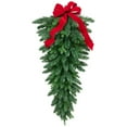 thumbnail image 3 of Northlight Coniferous Pine Christmas Teardrop Swag - 48" - Unlit, 3 of 7