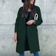 thumbnail image 5 of Abrigo De Longitud Midi Con Botones, Chaqueta De Abrigo De Longitud Midi Con Cuello Vuelto De Color Puro A La Moda Suave Para Mujer Para Invierno ANGGREK II1711, 5 of 5