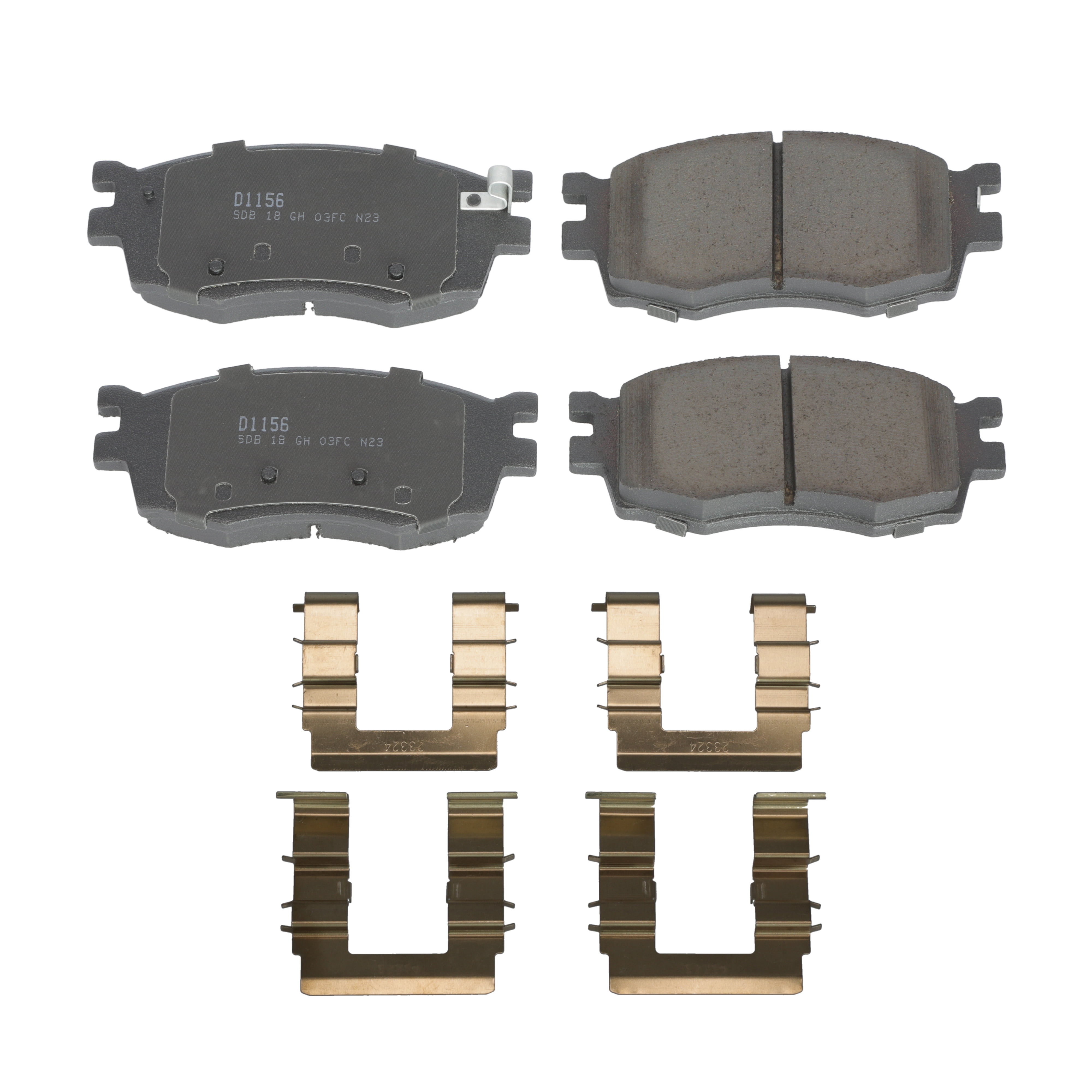 Winstop Brake Pad Set, Front WS.1156.0.C, Hyundai Accent 2011-2006