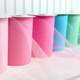 Threadart Premium Tulle Mega Roll - 6"x100 Yards for Weddings, Parties, Costumes, Decor - Light ...