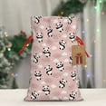 thumbnail image 5 of Pofeuu Panda Flying in the Sky (2) Print Burlap Bags with Drawstrings Drawstring Gift Bags Pouch Bag for Thankgiving Birthday Party Gift Wrapping Treats and Party Favors-Small, 5 of 9