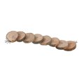 thumbnail image 5 of Puente de escalera de madera Amonsee para hámster plataforma redonda ajustable natural, 5 of 5