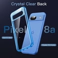 thumbnail image 3 of JETech Case for Google Pixel 8a 6.1-Inch 2024, Non-Yellowing Shockproof Bumper Protective Phone Cover, Anti-Scratch Hard PC Back (Bay), 3 of 6