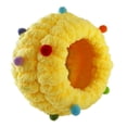 thumbnail image 2 of Cama nido de pájaro, decoración navideña, acogedora, linda, cómoda, ideal como regalo, elegante y cálida. amarillo, 2 of 6