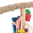 thumbnail image 3 of Bird Perch Stand Toy Natural Wood Parrot Perch Bird Cage Branch Perch for Cockatiel, 3 of 6