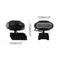 thumbnail image 4 of StSilkitty Battery Powered Heater Portable Car Window Defroster Defogger(Battery*10), 4 of 6