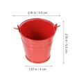 thumbnail image 2 of Metal Pails Iron 16Set 2.2X2.2in, 2 of 4