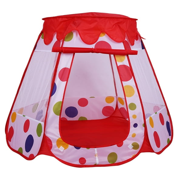 Child Tent Kids Outdoor Tent Kids Indoor Tent Kids Play House 1PCS Portable Foldable Outdoor & Indoor Game Kids Play Tent Childs Playhouse Toy Gift #3 Red