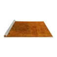 thumbnail image 2 of Ahgly Company Machine Washable Indoor Rectangle Oriental Yellow Industrial Area Rugs, 2' x 3', 2 of 4