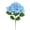 Blue, variant on Artificial Geranium Flowers, 12.2x7.1 Inch Faux Window Box Flowers, UV Resistant Fake Outdoor Plants for Front Door Graveyard Tombstone Hanging Basket, Red, LLLDMXY