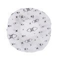 thumbnail image 4 of Unique Bargains Fish Single Layer Shower Cap 5 Pcs Black, White, 4 of 5