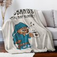 thumbnail image 4 of Funny Husband Gifts, Unique Husband Birthday Gift Blanket, Anniversary Wedding Valentines Day from Wife, Soft Blanket for Him 60" x 50", 4 of 4