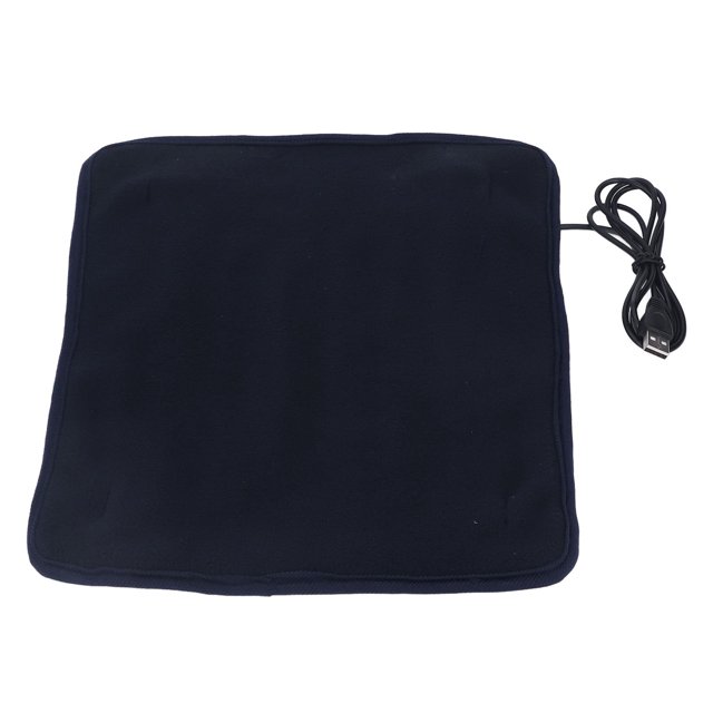 Hot Heated Pad, Electric Heating Pads Folding Soft Polyester Comfortable for Shoulder Dark Blue