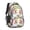 Highland Cow and-1, variant on Highland Cow and Calf Print Backpack for School, Cute School Bag with Adjustable Shoulder Straps and Padded Back, 16.9"x12.6"x5.9"