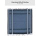thumbnail image 4 of Bufanda Shemagh FREE SOLDIER, 110 x 110 cm, táctica, azul y gris, 4 of 7