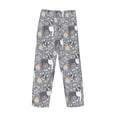 thumbnail image 5 of Goofa Cute Dog And Flowers Printed Soft Pajama Pants for Men, Wide Leg Comfy Casual Lounge Yoga Pants-X-Large, 5 of 9