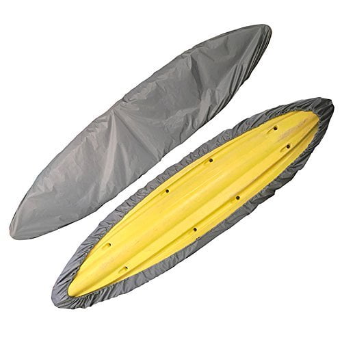 Kayak Cover,3.5m Polyester Fabric Waterproof UV Protection Storage Dust Cover Sunblock Shield Protector Tear-Resistant and Durable for 2.6-3m Kayak Boat Canoe 