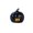 Black, variant on Fall Light Up Ceramic Pumpkin Tabletop Decor, Led Warm Flameless Light Drop Fade Resistant Hollow Carved Figurine for Mantel Window Covered Porch Halloween Thanksgiving Party Holiday Gift,White