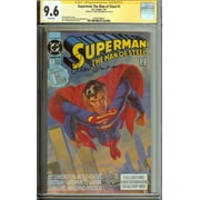 Superman Man of Steel #1 CGC 9.6 Signed Louise Simonson