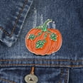 thumbnail image 5 of Happy Halloween Pumpkin Brooch Lapel Pin Metal Badge Jewelry for Women Men Party Accessory, 5 of 7