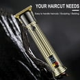thumbnail image 6 of Herunwer Hair Clippers for Men, Professional Beard Shaver Barbershop Grooming Cordless Hair Trimmer Hairstyle Design Carving Metal Men Cordless Hair Trimmer, 6 of 9