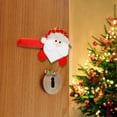 thumbnail image 4 of WMGHA Christmas Door Handle with Bell Decorations Cute Holiday Doorknob Decorations Indoor Door Knob Merry Christmas Ornament Signs for Home Hotel Bedroom Door Decor, 4 of 4