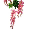 thumbnail image 2 of Gwong Decoración hogareña Vid Wisteria Flores artificiales Arco de boda Gazebo Decoración Inicio Guirnalda Gwong 8107950, 2 of 6