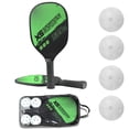 thumbnail image 1 of Wooden Pickleball Paddle Set (2 pieces, includes 4 balls), 1 of 8