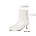 thumbnail image 4 of Bottes d'Hiver pour Femmes Grande Taille Bottes de Cowboy Femmes Loisirs Extérieur, 4 of 9