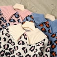 thumbnail image 5 of Richie House Kids Girls Winter Pullover Knitted Sweater Lapel Collar Thick Warm Coat RHK3002-A-8/9, 5 of 5