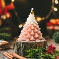 thumbnail image 5 of Cute Christmas Tree Candle Winter Scented Candle Soy Wax Aromatherapy Candle Christmas Holiday Party Decoration, 5 of 6